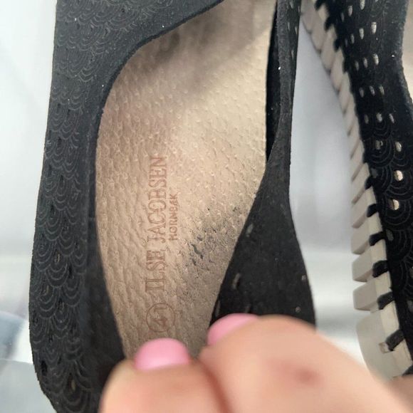 Ilse of Jacobsen Tulip Slip On Shoes Women's 41 / fits like a size 10. - Picture 9 of 10